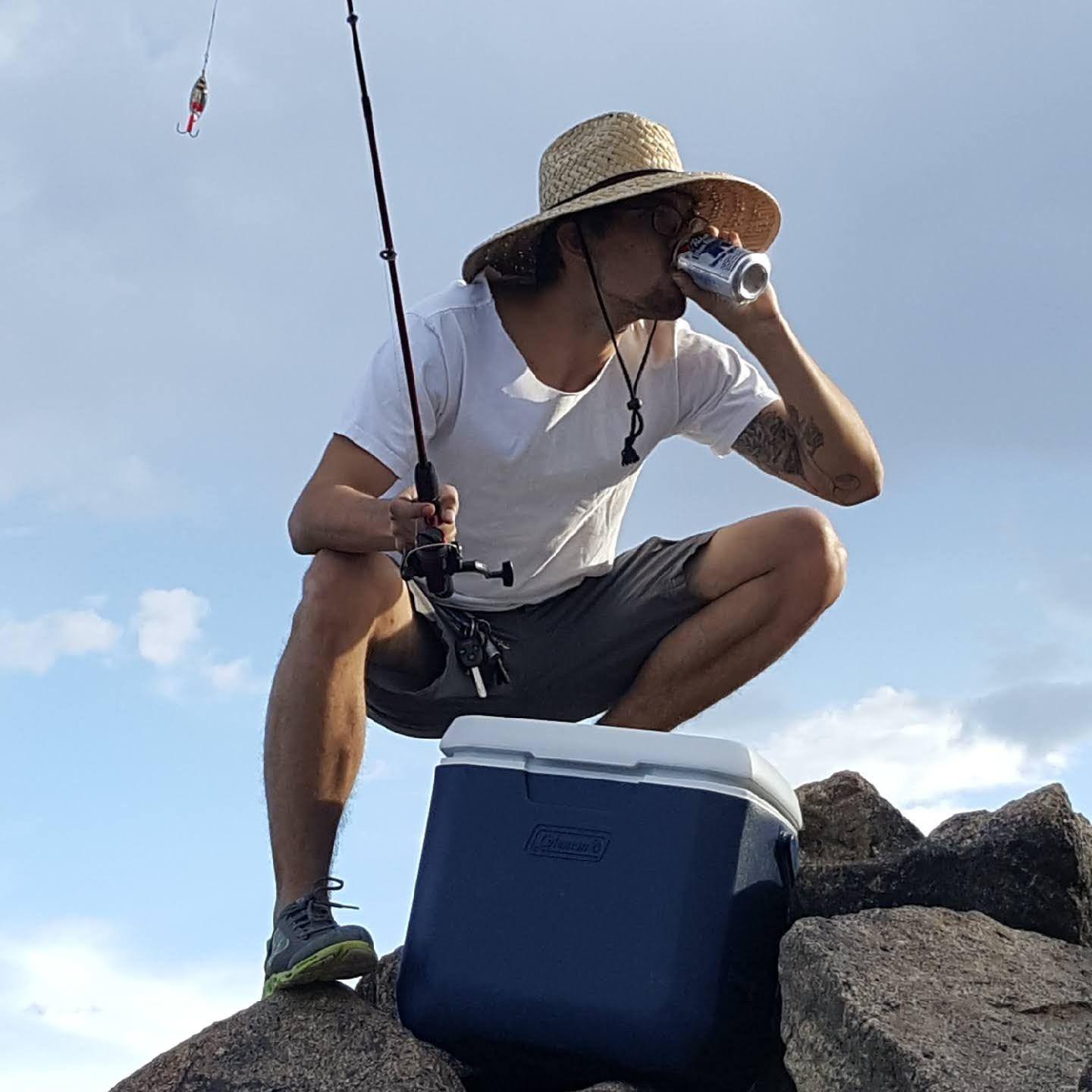 Cody in his natural habitat