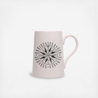 Compass Tankard Mug