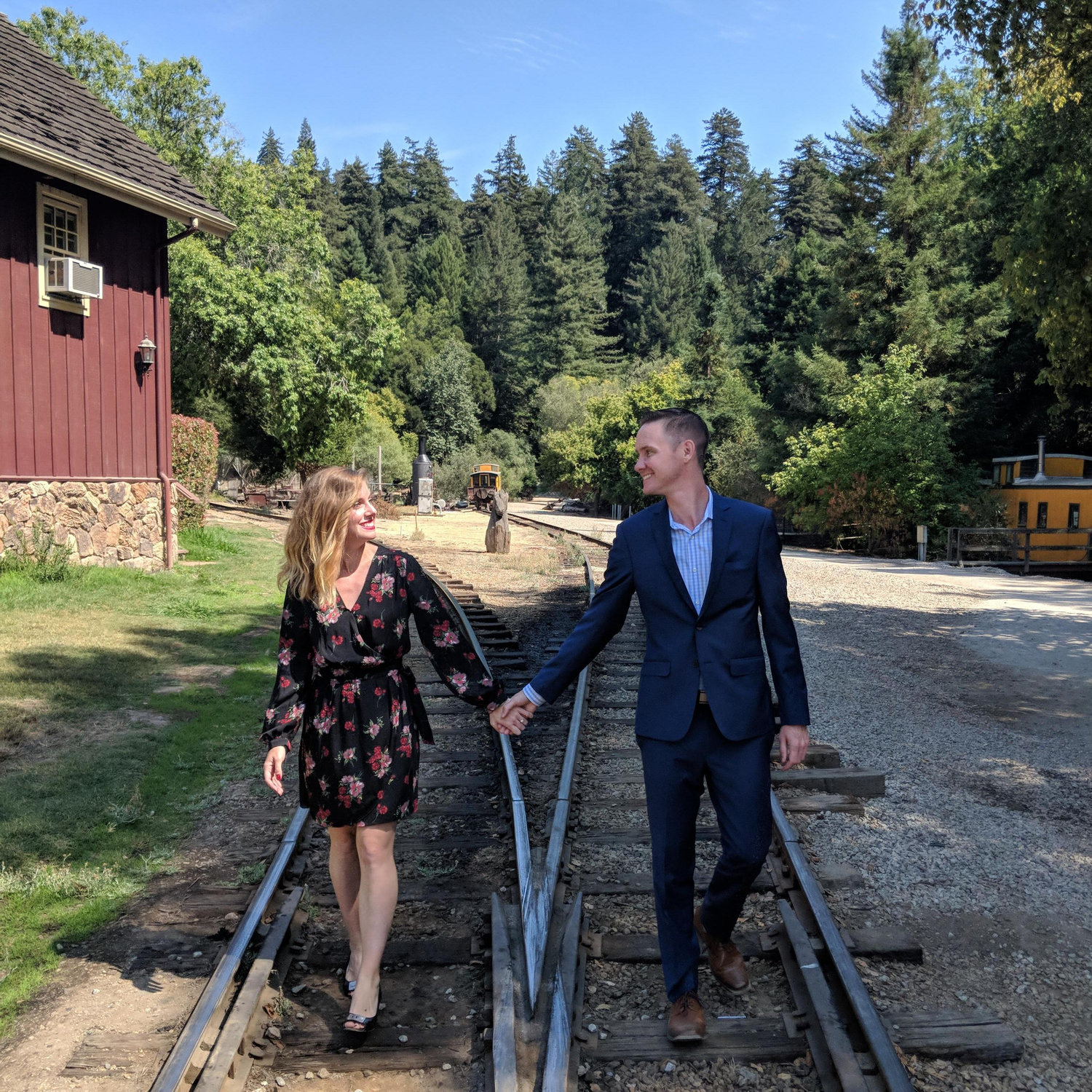 Impromptu engagement shoot plus sneak peek of our WEDDING VENUE