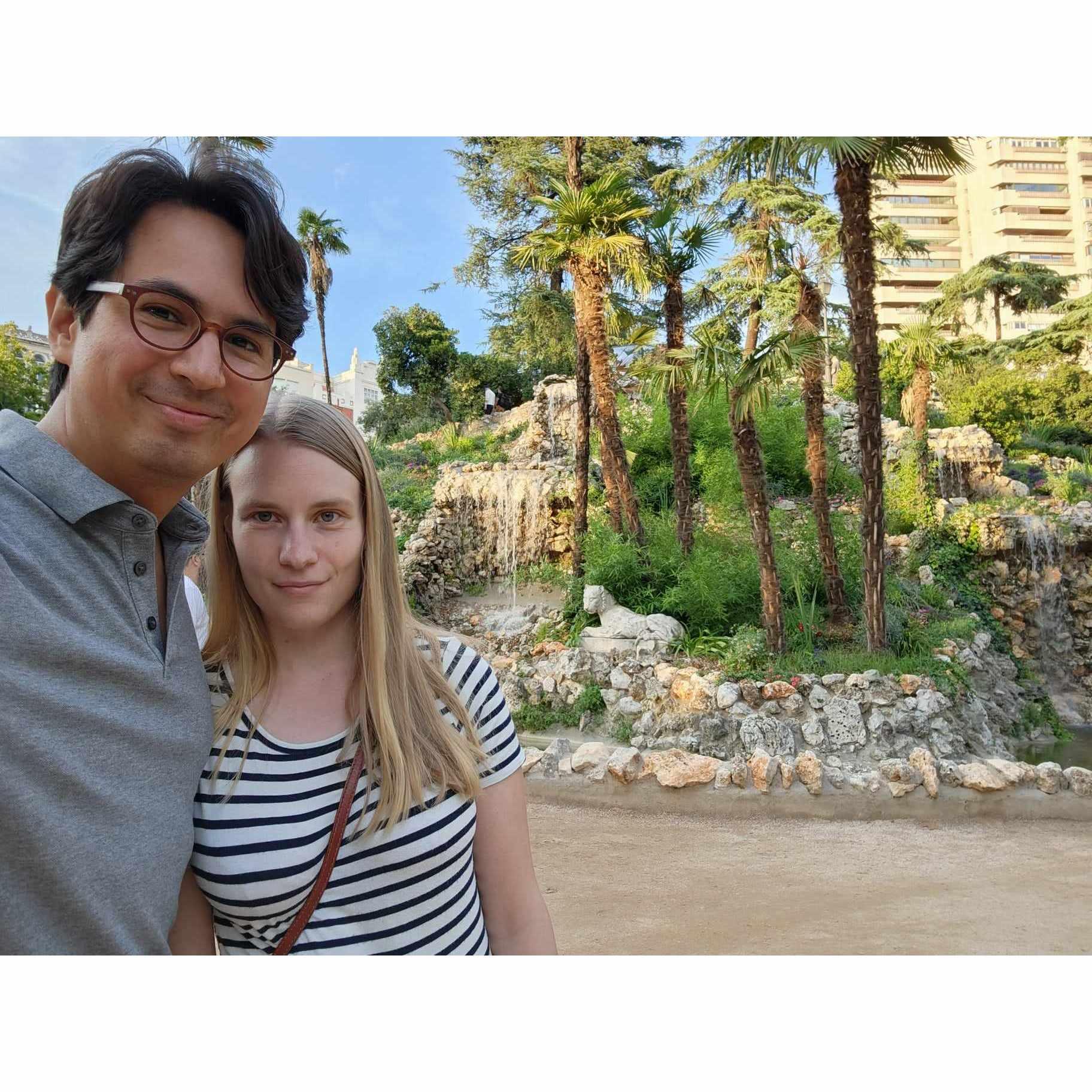 September 2023: Enjoying urban greenery at El Retiro in Madrid, Spain.