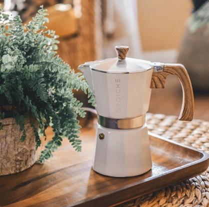 GROSCHE Milano Stovetop Espresso Maker (6-Cup)