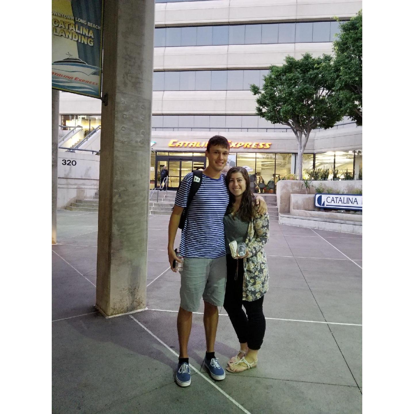 October 2018; surprise birthday trip to Catalina Island!