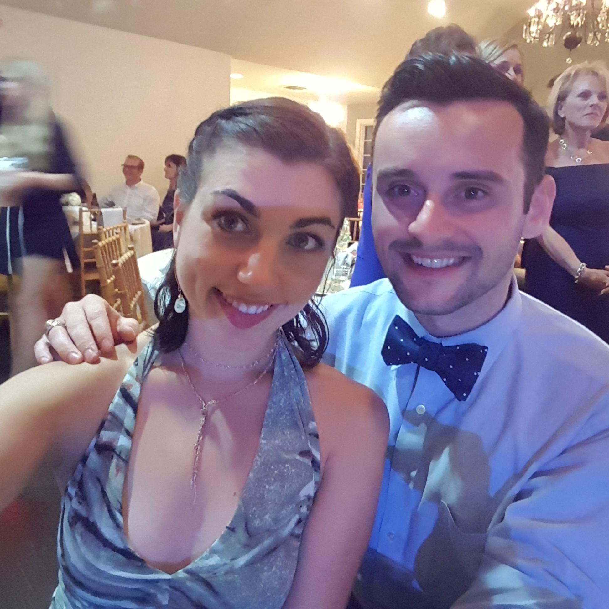This was at my friends, Kevin and Naomi at their wedding in Kansas City