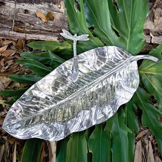 Garden Zebra Leaf Platter