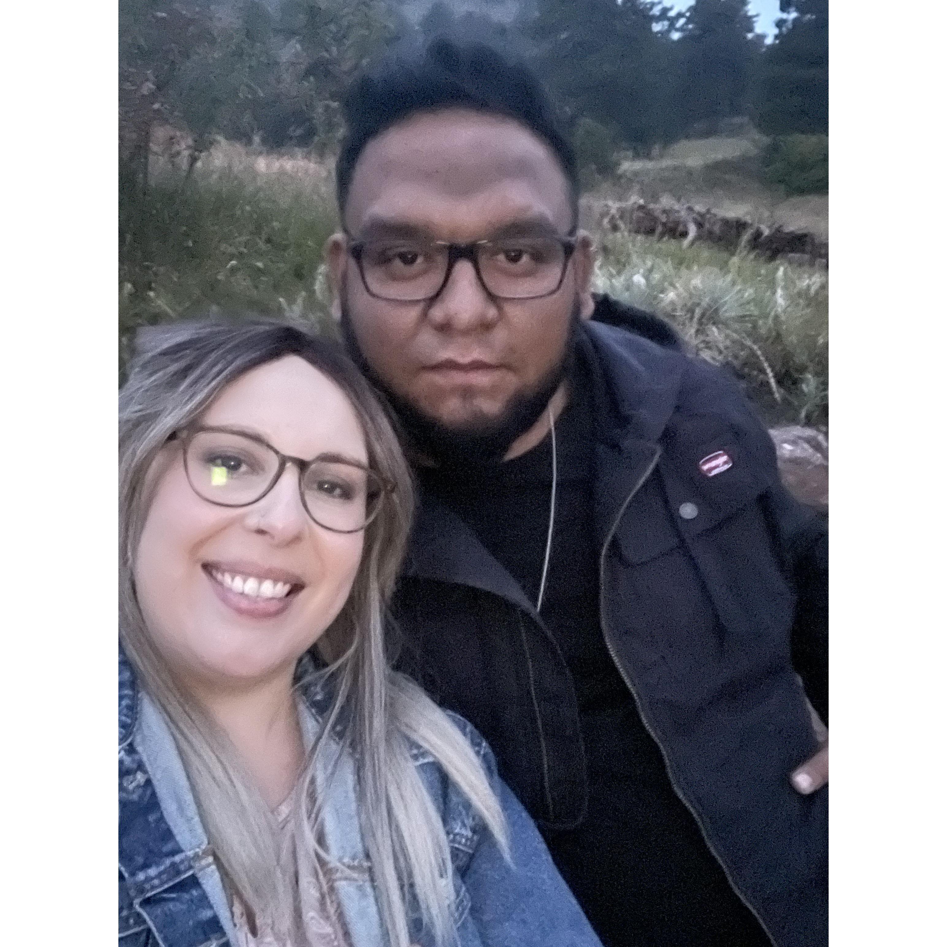 Our first picture together! Sept 2022