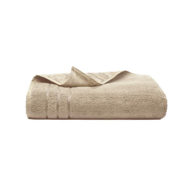 Cariloha Extra Smooth Towel Viscose 28"x54" Highly absorbent Odor resistant Stone