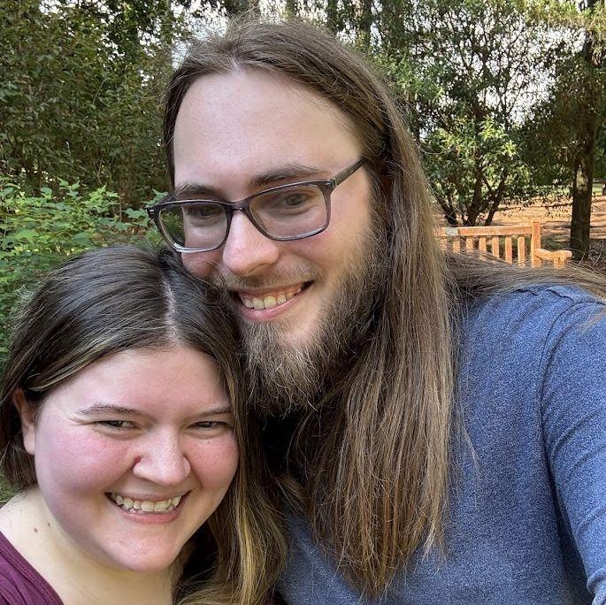 Taken right after Nathanael proposed!