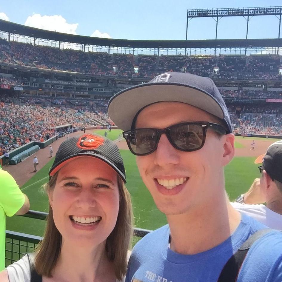 Oriole Park on a weekend trip to Baltimore, Maryland.