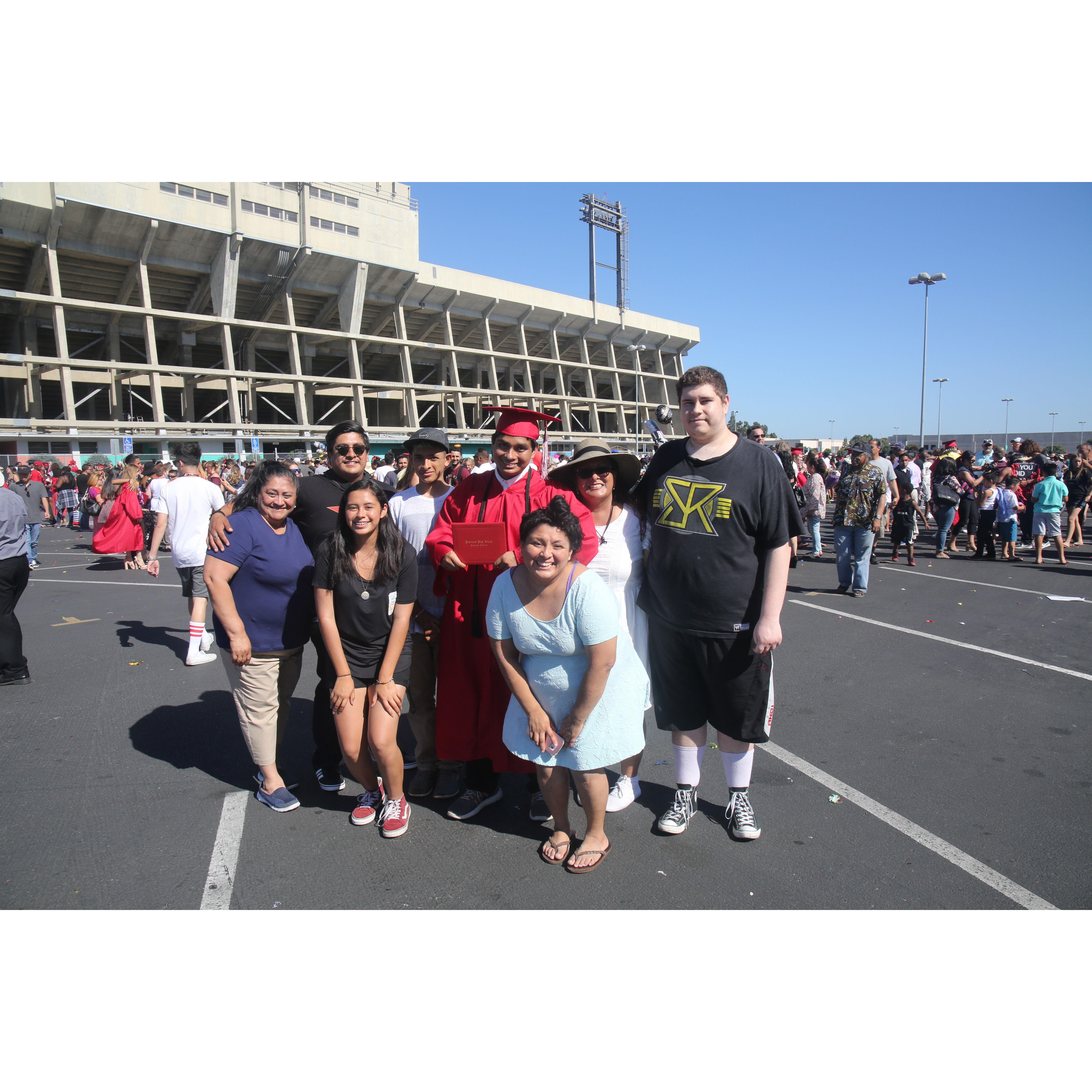 Christian's graduation