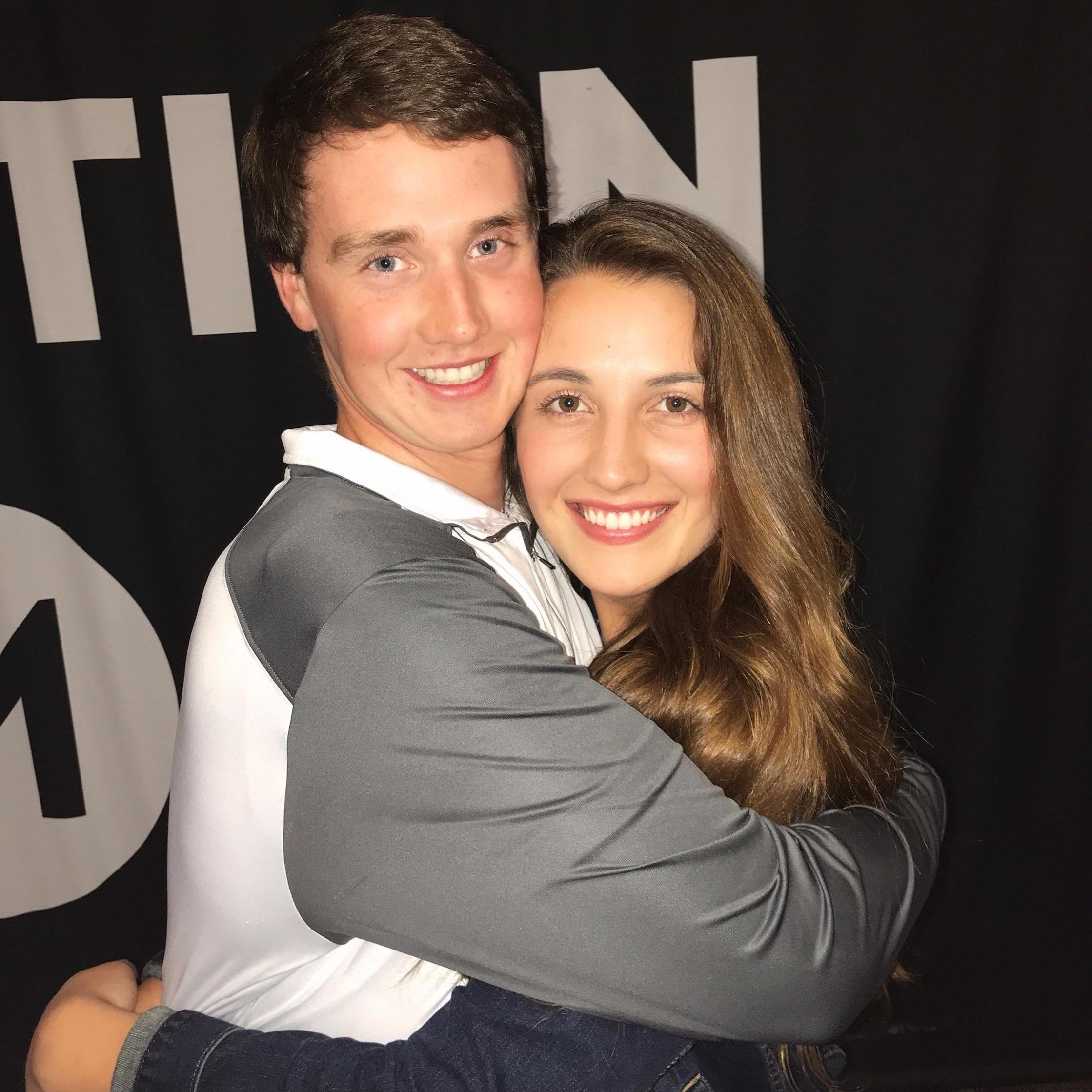 Our first picture together.