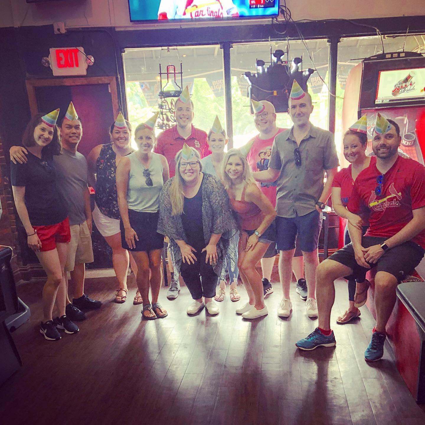 Our very bests in St Louis celebrating my birthday 2019. We moved a month later to Texas and we are so thankful to still have friendship with each one of them!