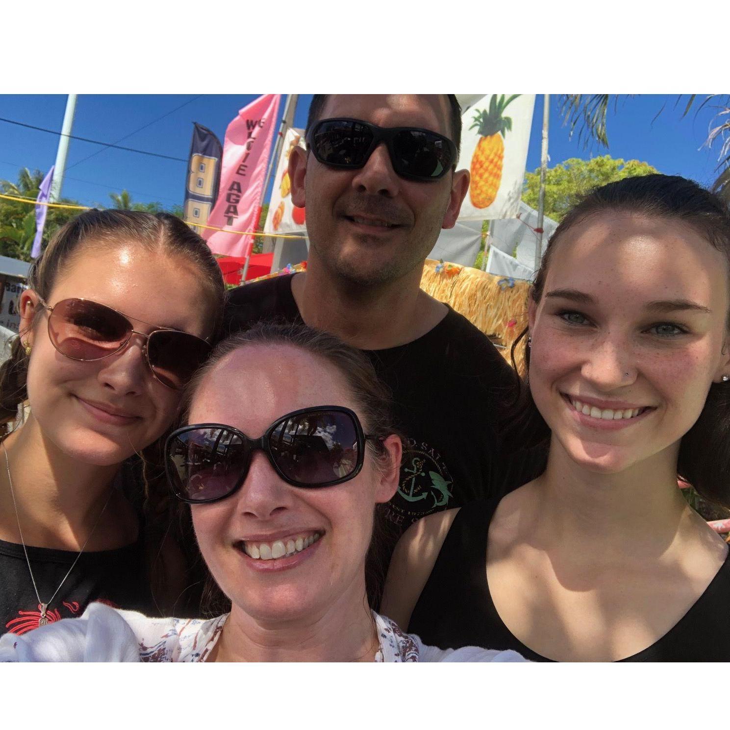 Kaytie, Jenna, Michael, and Chloe.