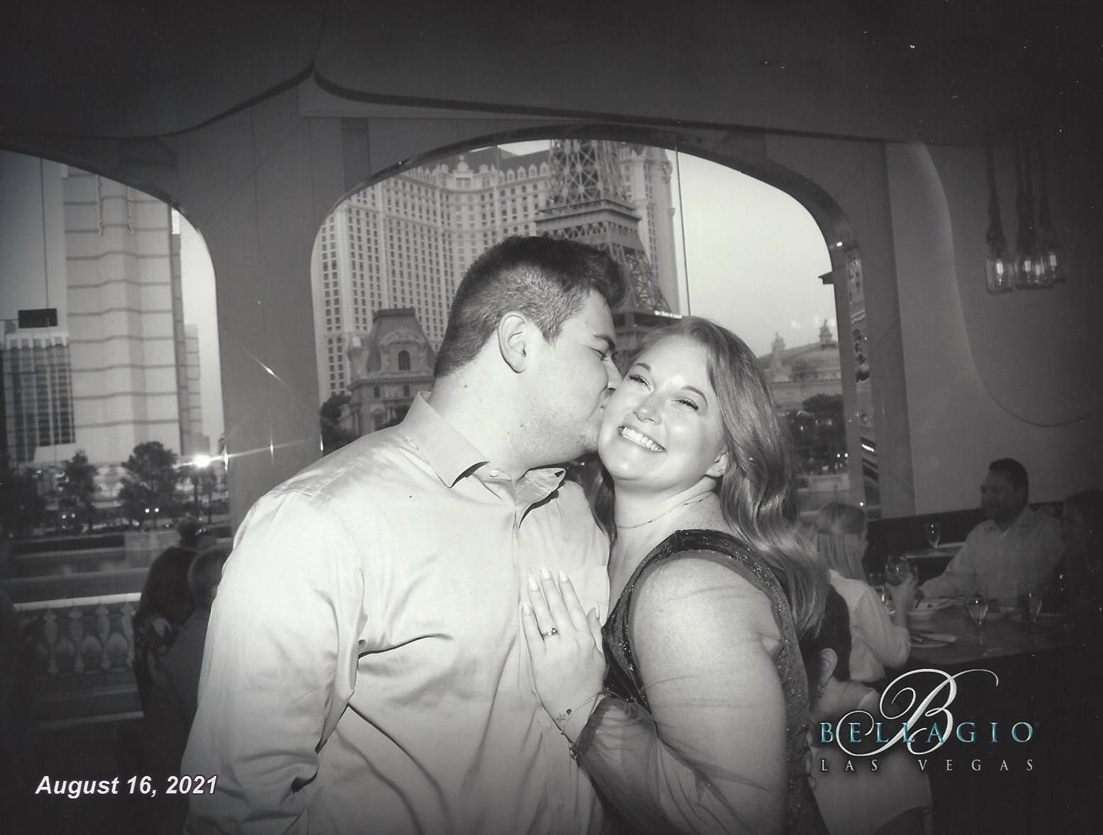Rachel had always dreamed of having dinner at LAGO inside the Bellagio overlooking the dancing fountains. Chris made her dream a reality!