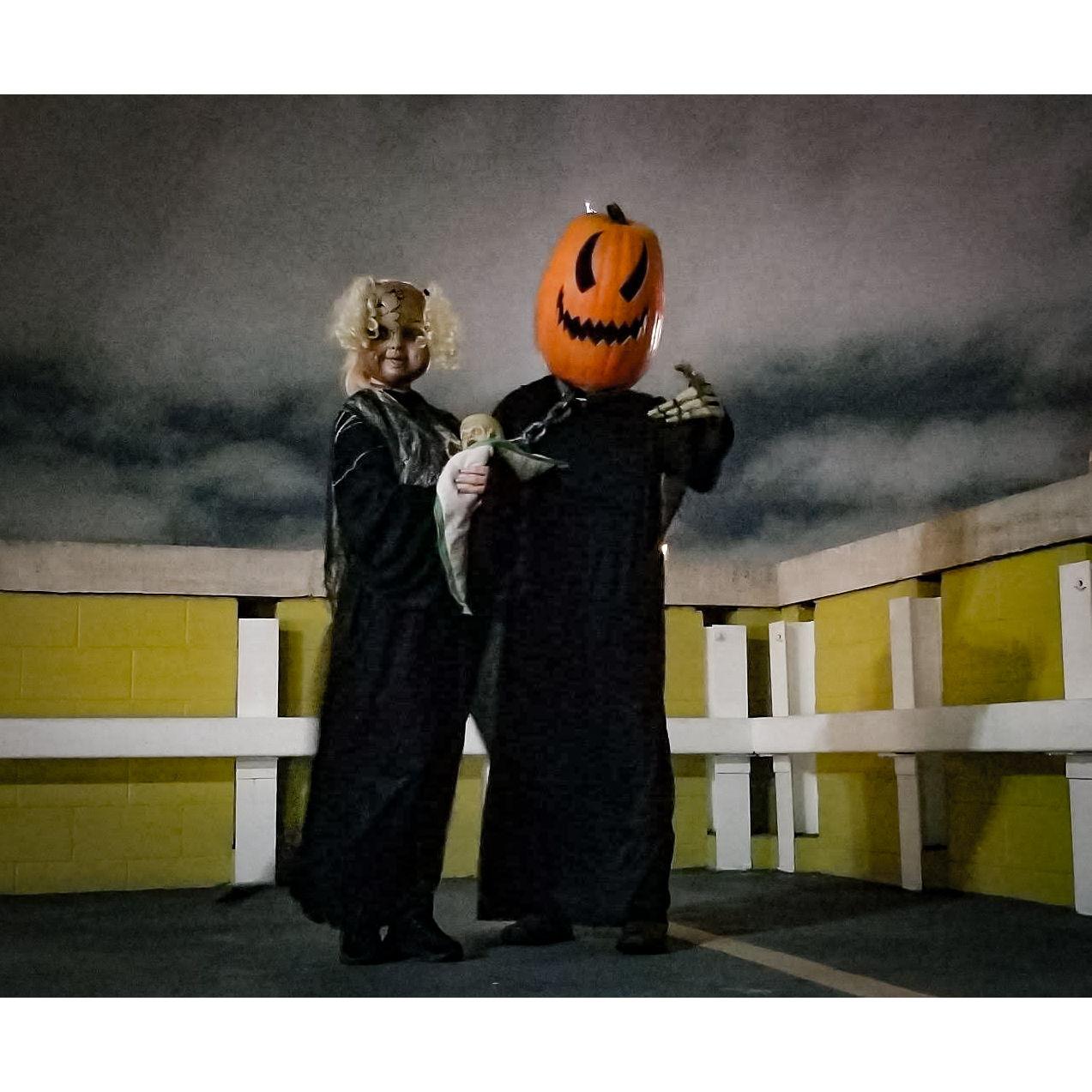 On this night we dressed up and walked around downtown taking photos with random people.