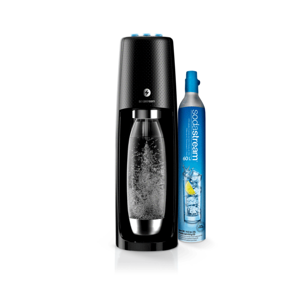 One Touch Soda Stream Starter Pack: Electric, 3 settings