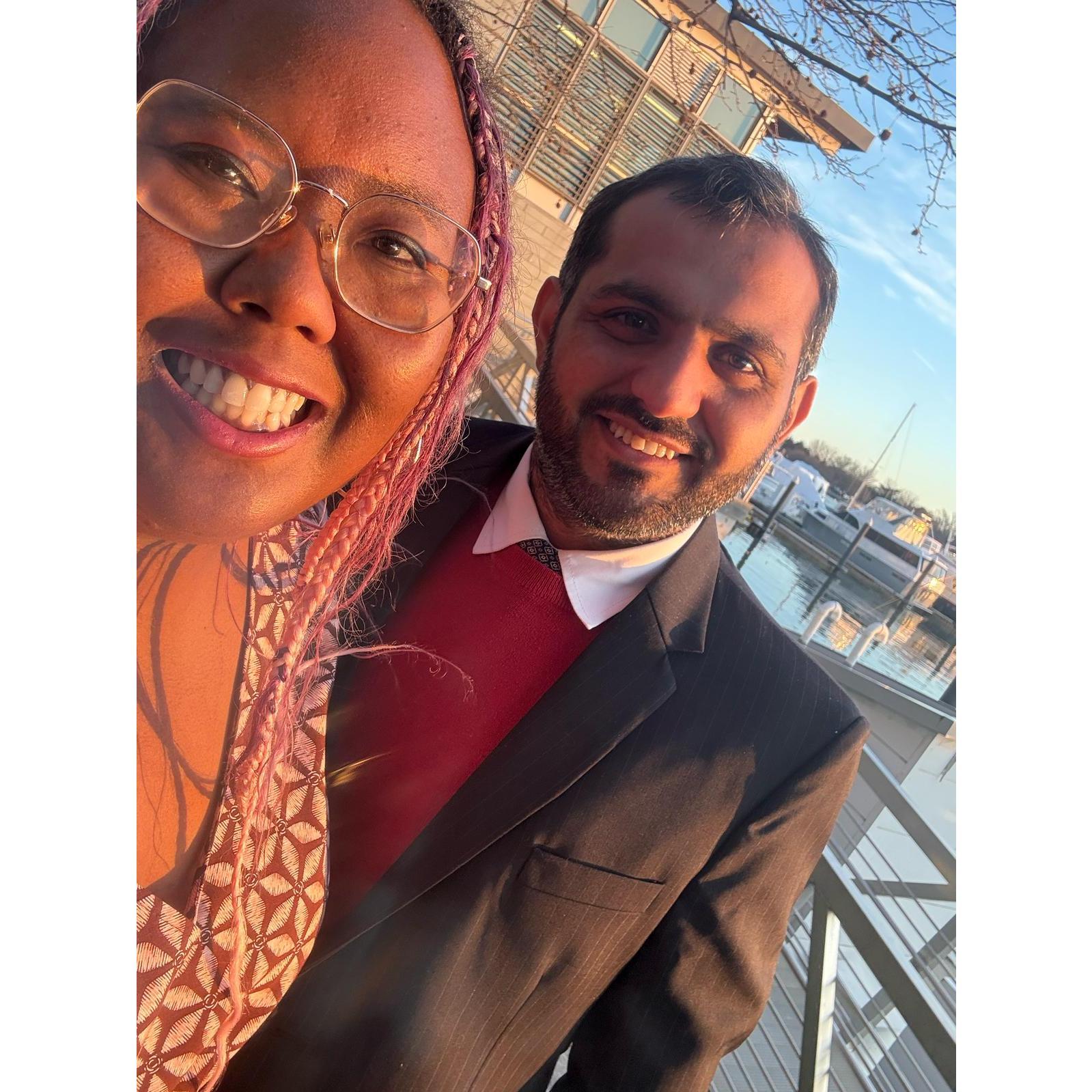 spending time in DC