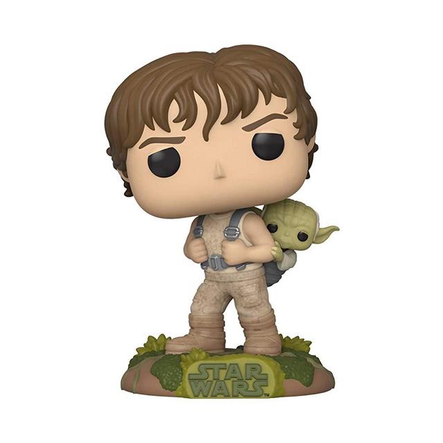 Funko Pop! Star Wars: Star Wars - Training Luke with Yoda,Multicolor,3.75 inches