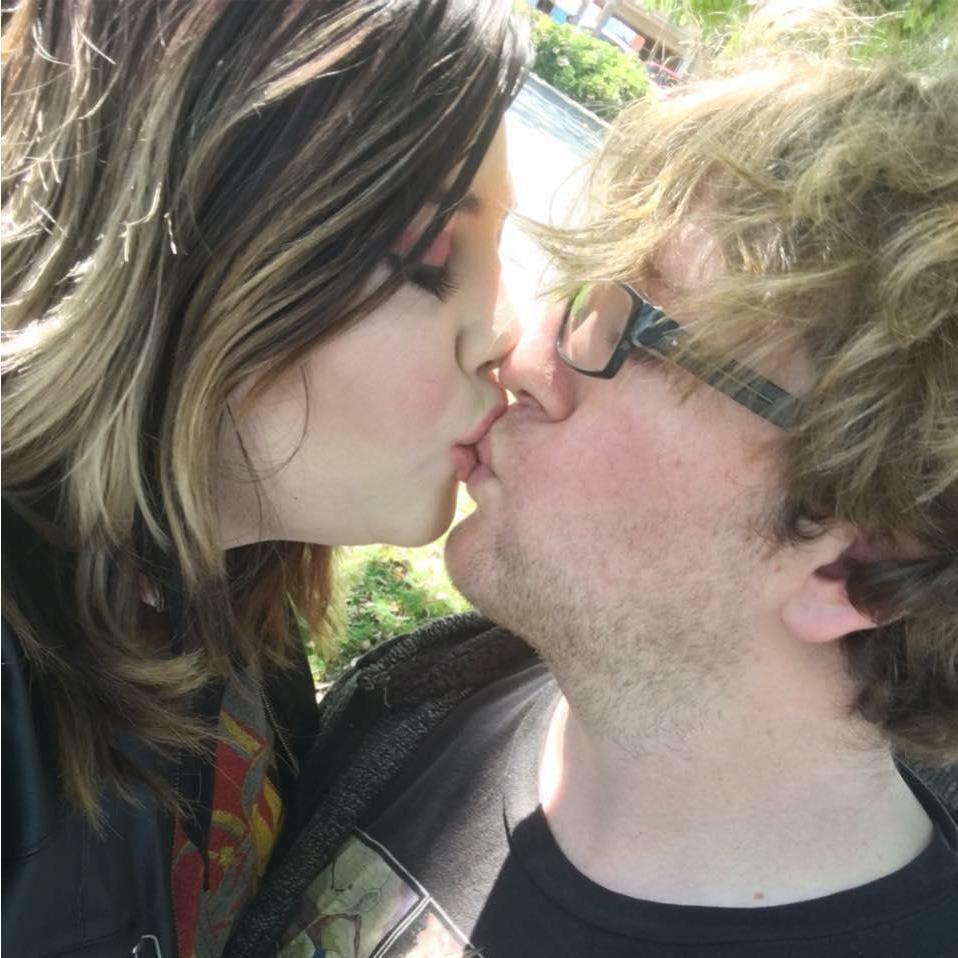 So happy to be able to wake up to you every morning and kiss you goodnight every night...
