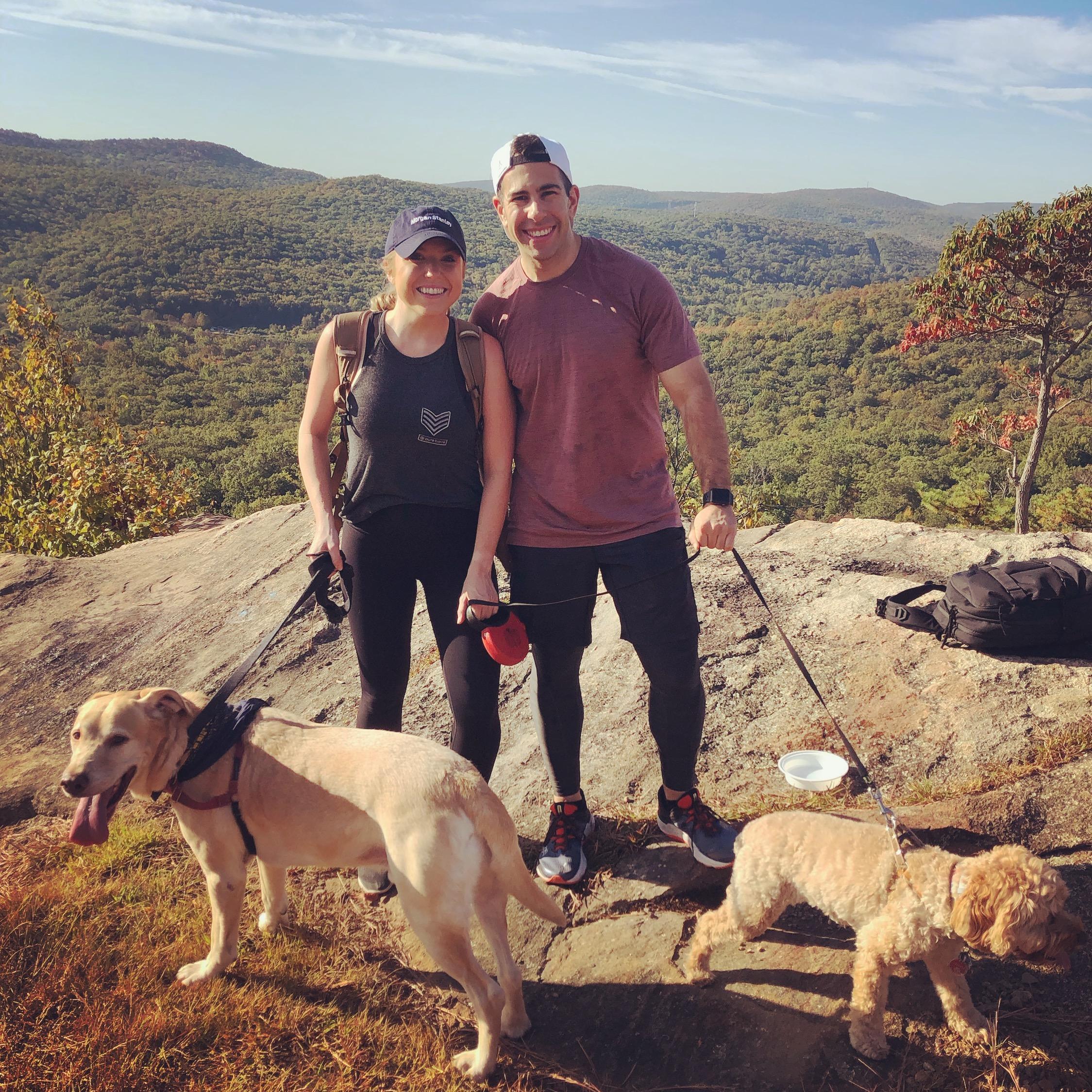 Kaitlin and I both love the outdoors, she just prefers to know where exactly the hiking trail ends ; )