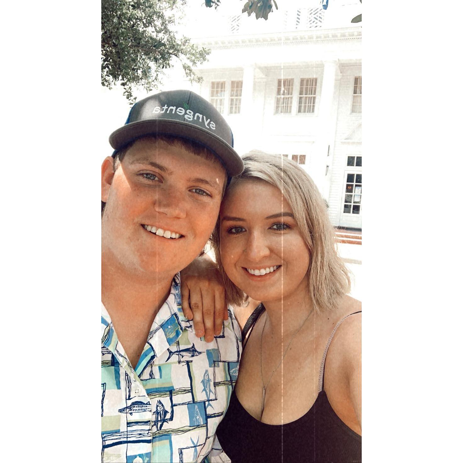 Our first anniversary <3 August 2020 in Aiken, South Carolina