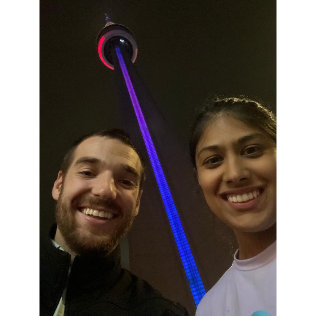 Shot with the CN Tower - proving sanj's Canadian roots