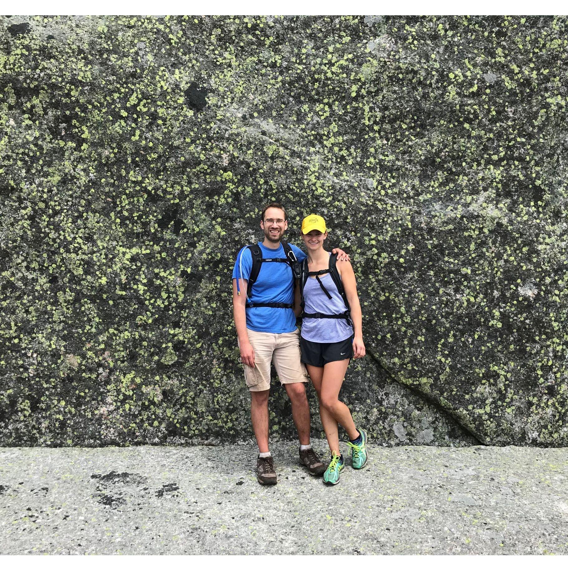 Hiking trip in the Adirondacks.