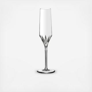 Vera Peplum Champagne Flute