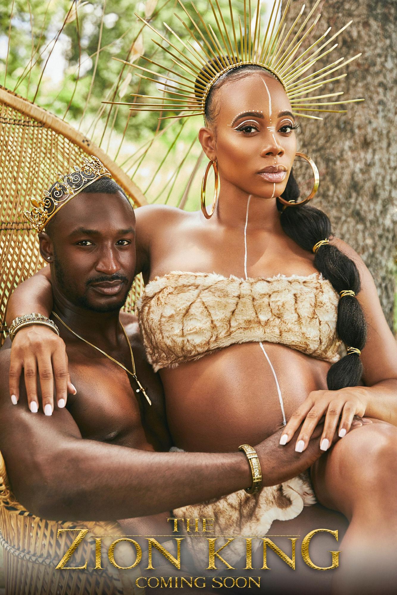 The picture that broke the internet #TheZionKing ❤️