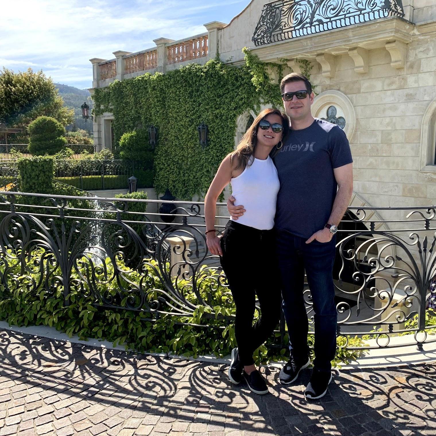 Our first of many trips...We hit Napa Valley and learned that our favorite wine is the most expensive