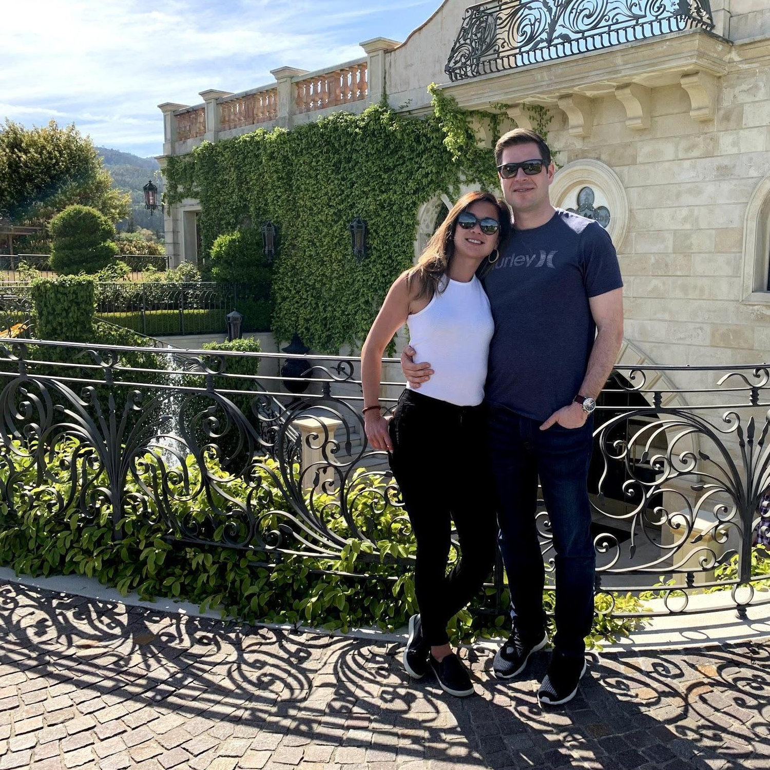 Our first of many trips...We hit Napa Valley and learned that our favorite wine is the most expensive