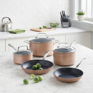 Hard Anodized Nonstick 8-Piece Cookware Set