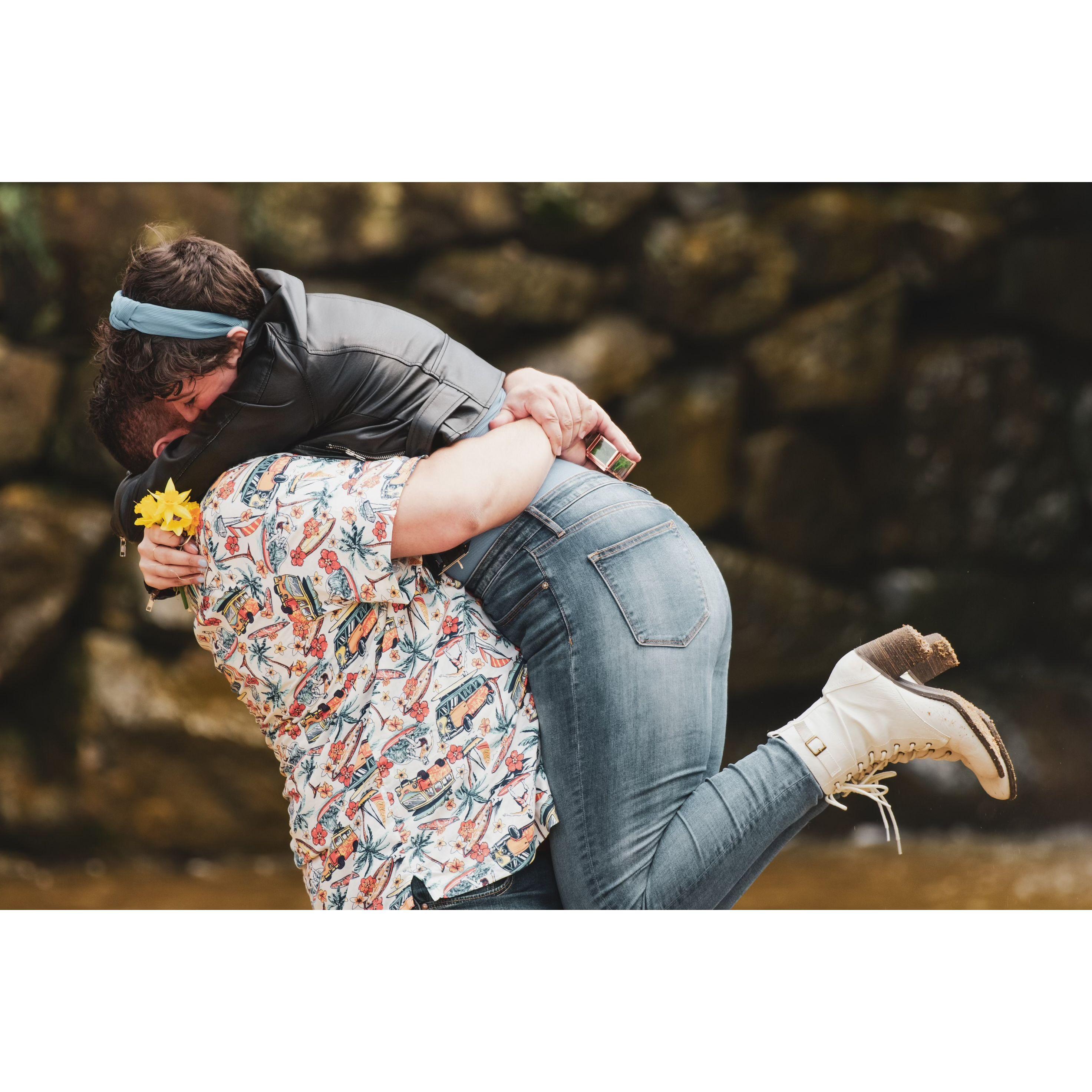 The "official" engagement!