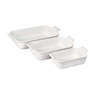 Le Creuset ~ Bakeware Sets ~ 3 Piece Heritage Rectangular Baking Dish