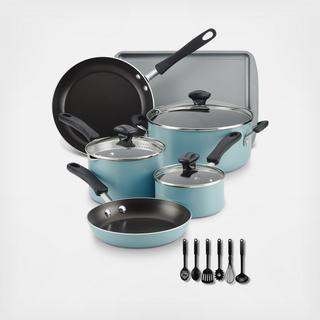 Cookstart DiamondMax Nonstick 15-Piece Cookware Set