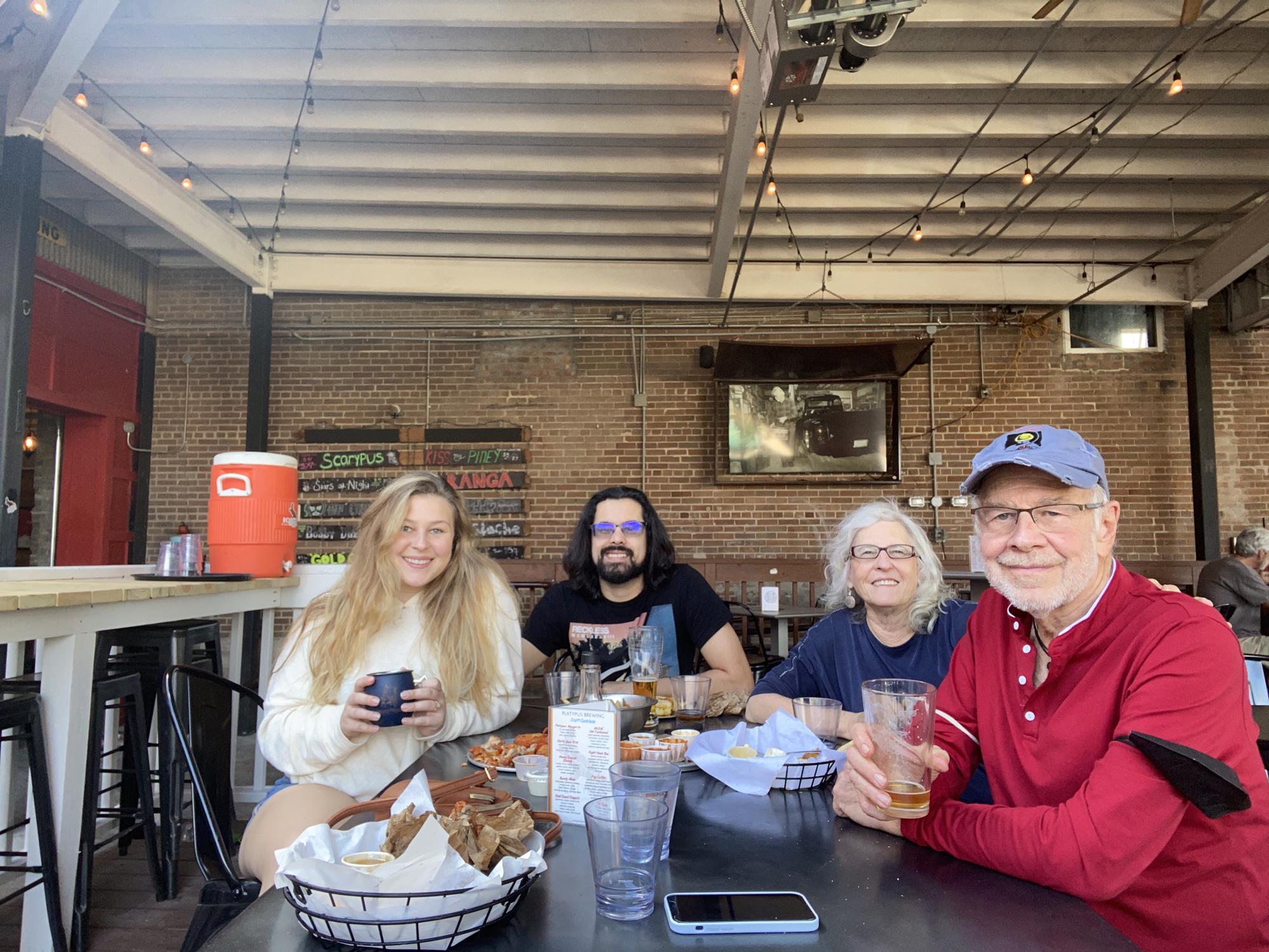 Double date at the brewery