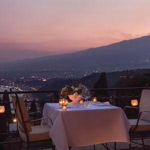 Dinner in Taormina