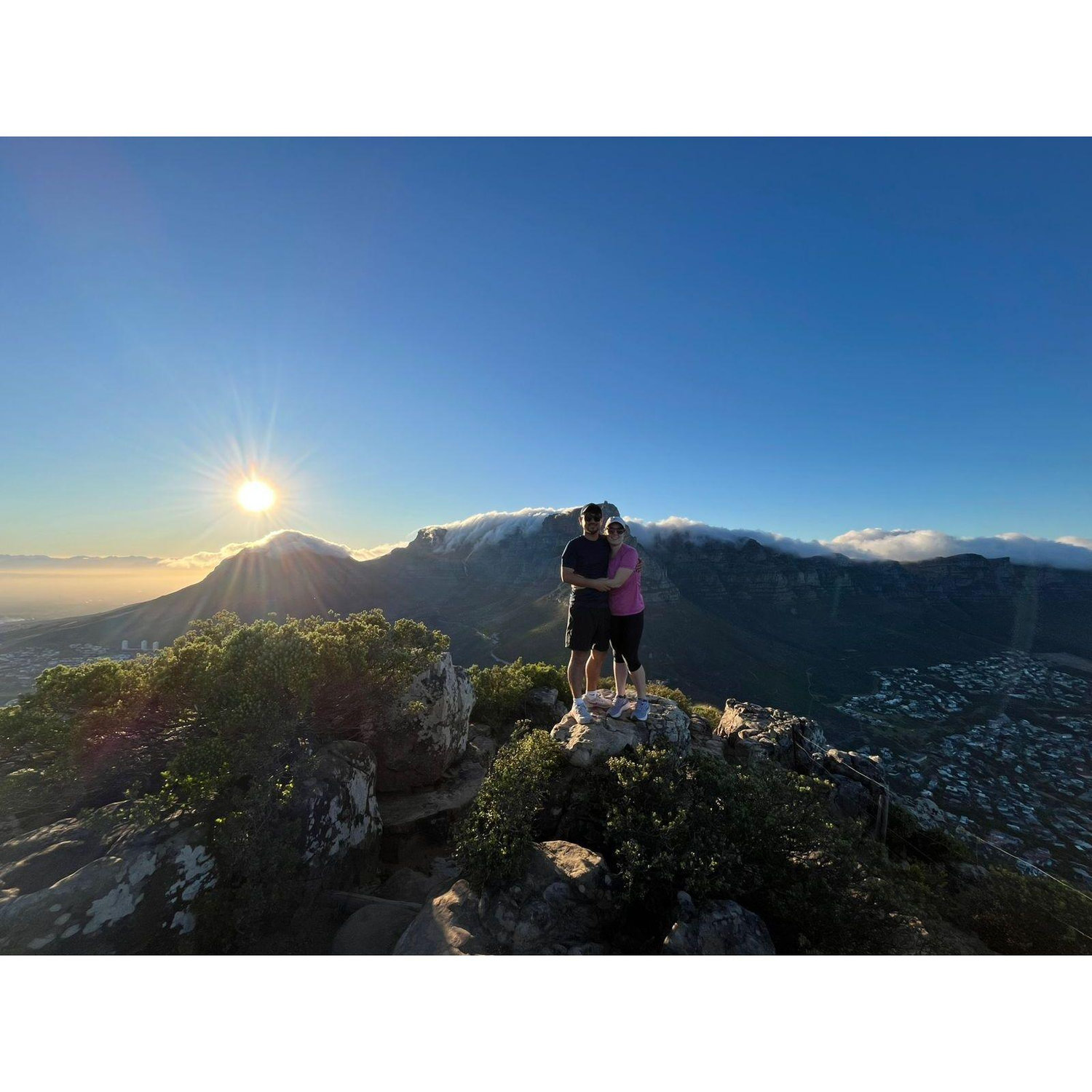 Lion's Head hike in Cape Town