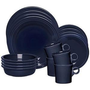 Fiesta® 16-Piece Dinnerware Set in Cobalt Blue