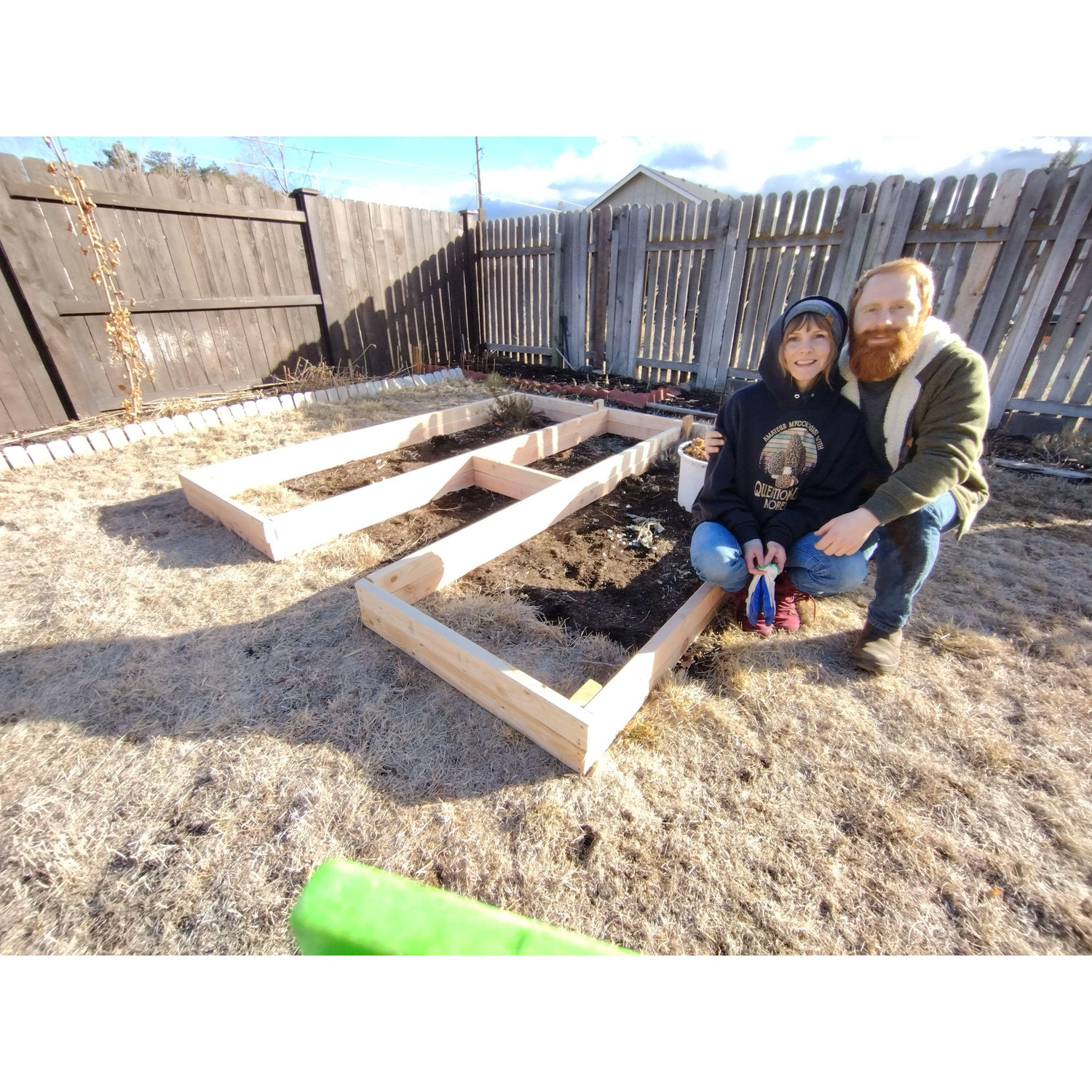 Our very first garden together!