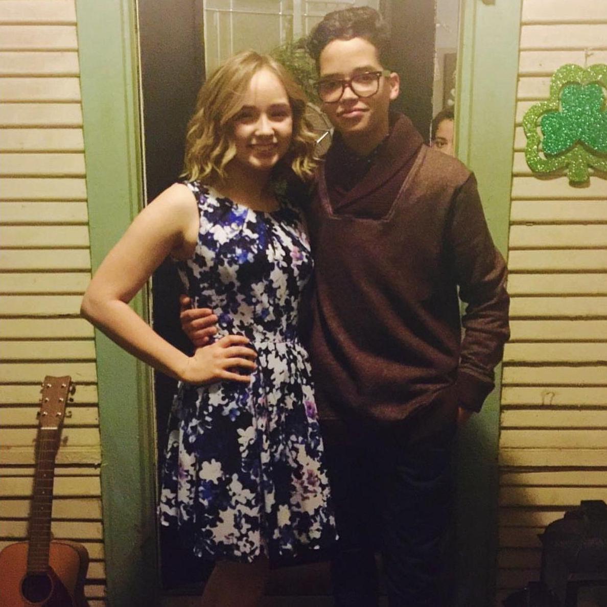 Gabbi photobombing
