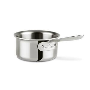 All-Clad D3 Tri-Ply Stainless-Steel Butter Warmer, 1/2-Qt.