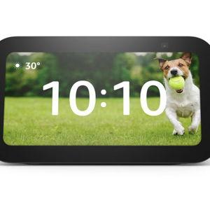 Amazon Echo Show 5 (3rd Gen, 2023 release) | Smart Display with Deeper Bass and Clearer Sound - Charcoal