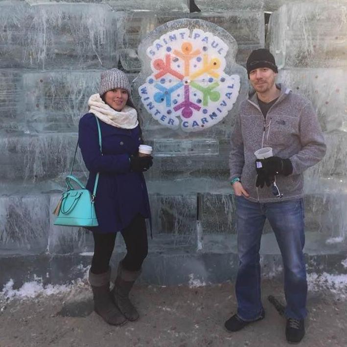 Saint Paul Winter Carnival Ice Castle 2018