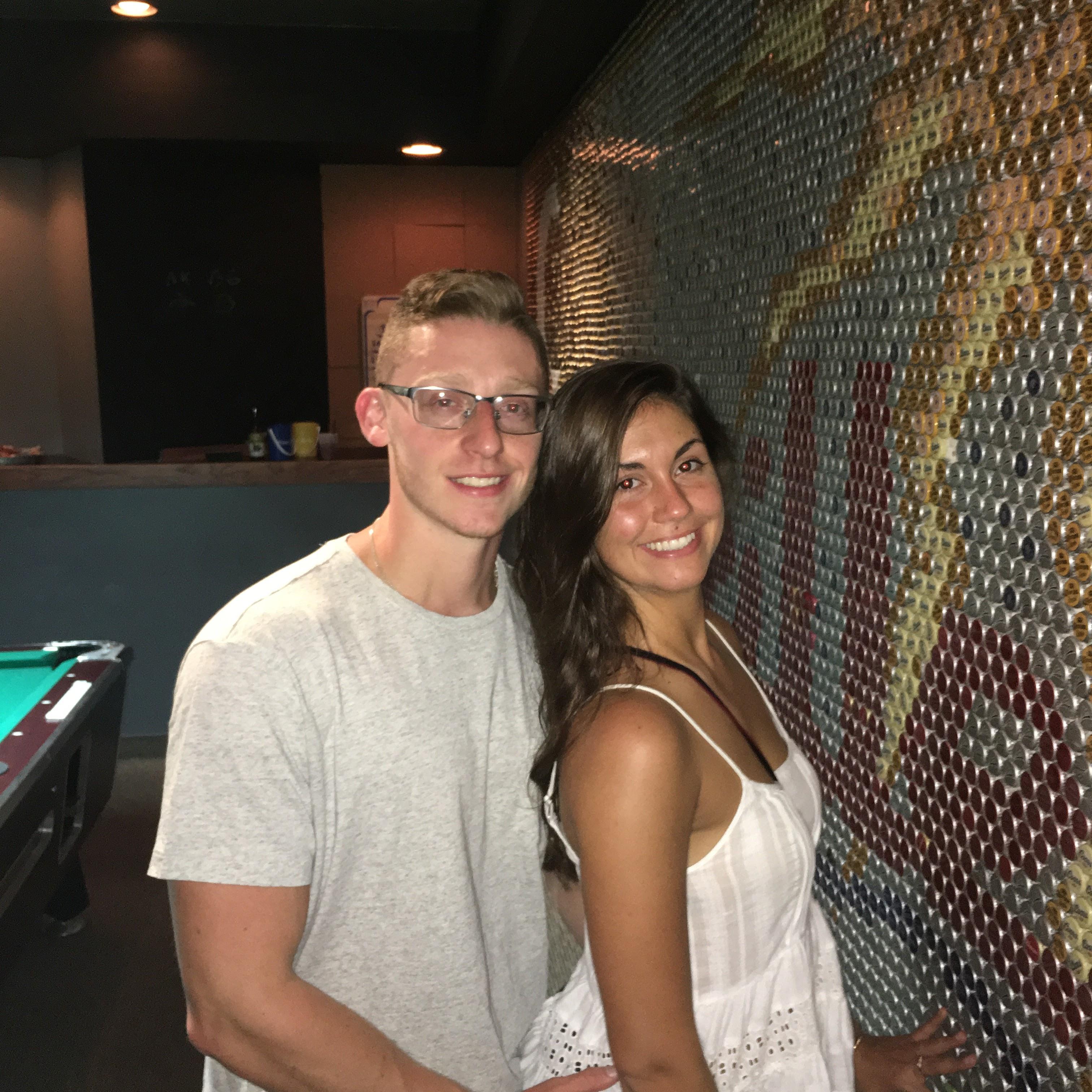 2016: At one of our favorite bars in College