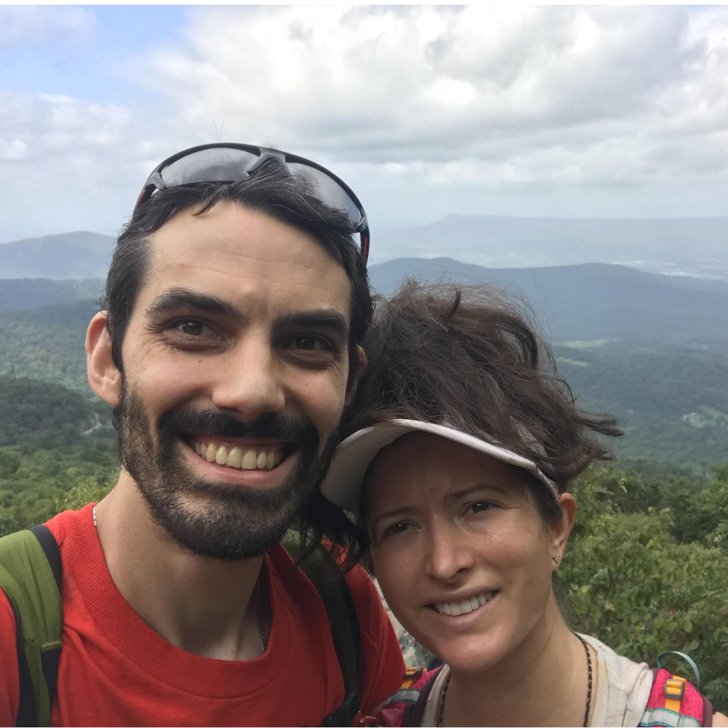Hiking in the Shenandoah's