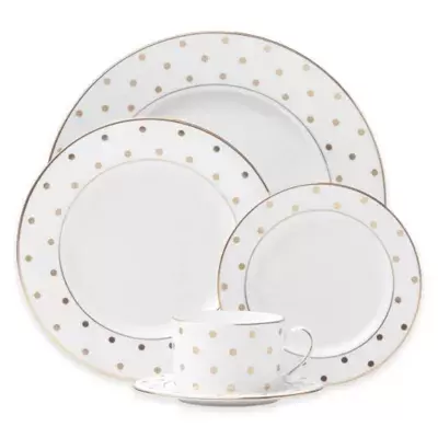 kate spade new york Larabee Road™ Gold Dinnerware Collection