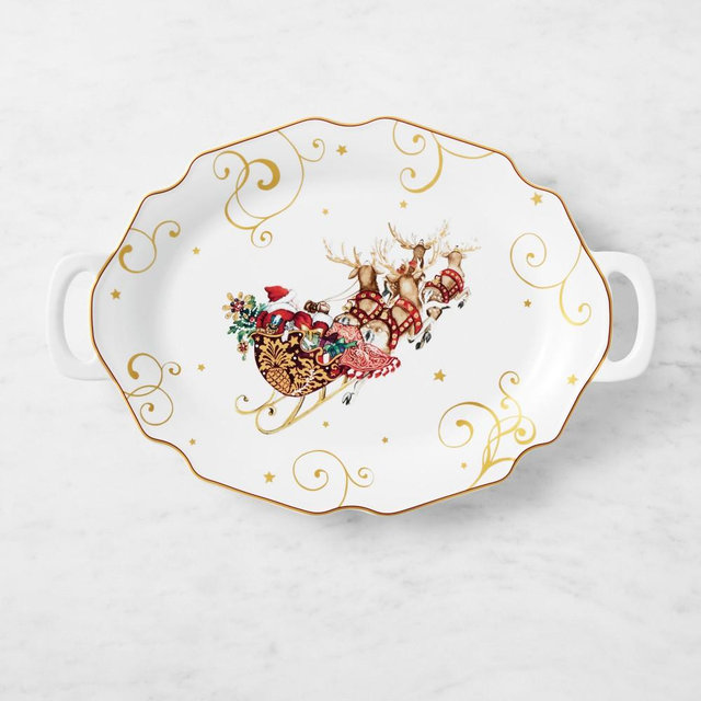 'Twas the Night Before Christmas Handled Platter