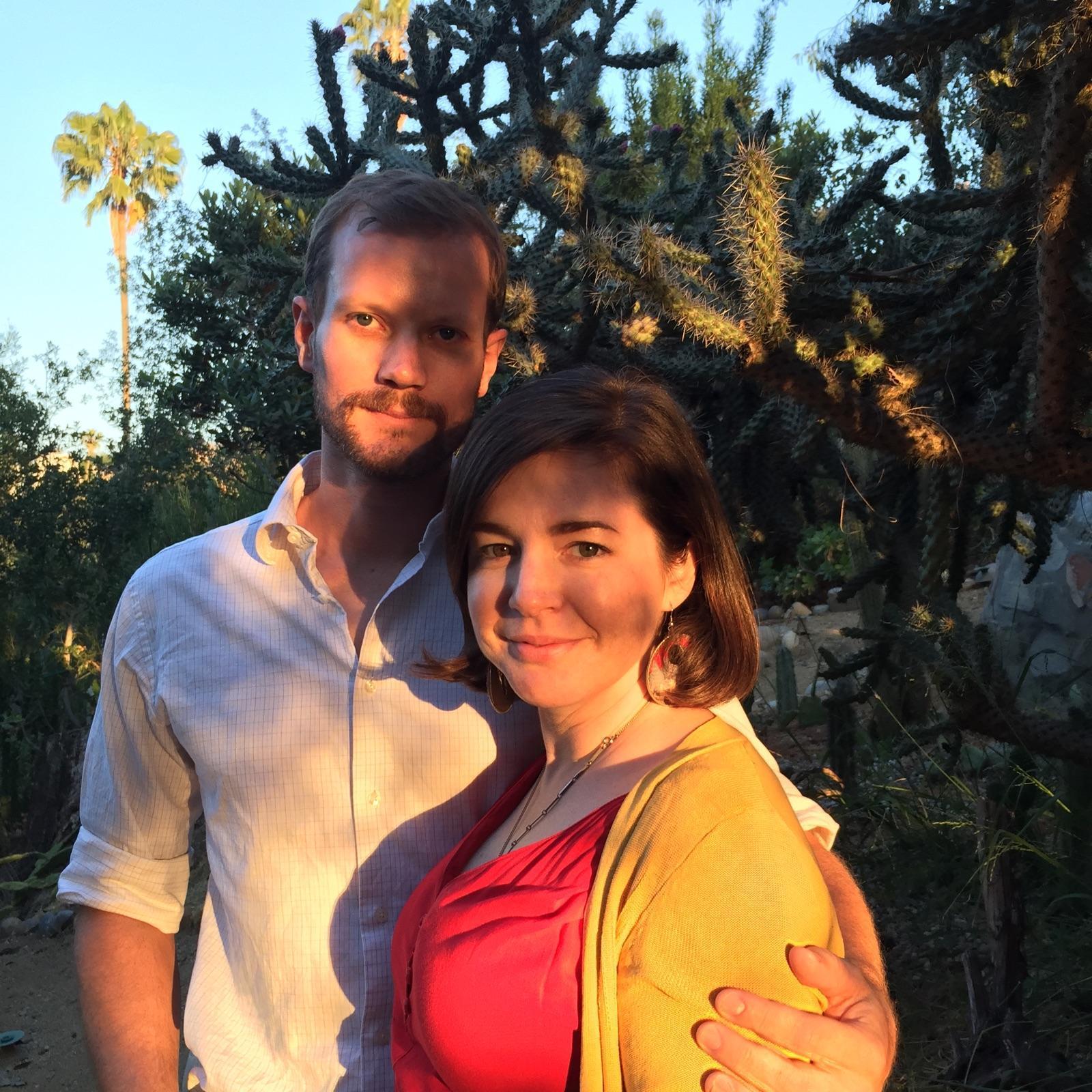 At home in our lovely cactus garden in Eagle Rock

Photo Credit: Brian Bedsworth (Ashley's good friend from North Carolina)