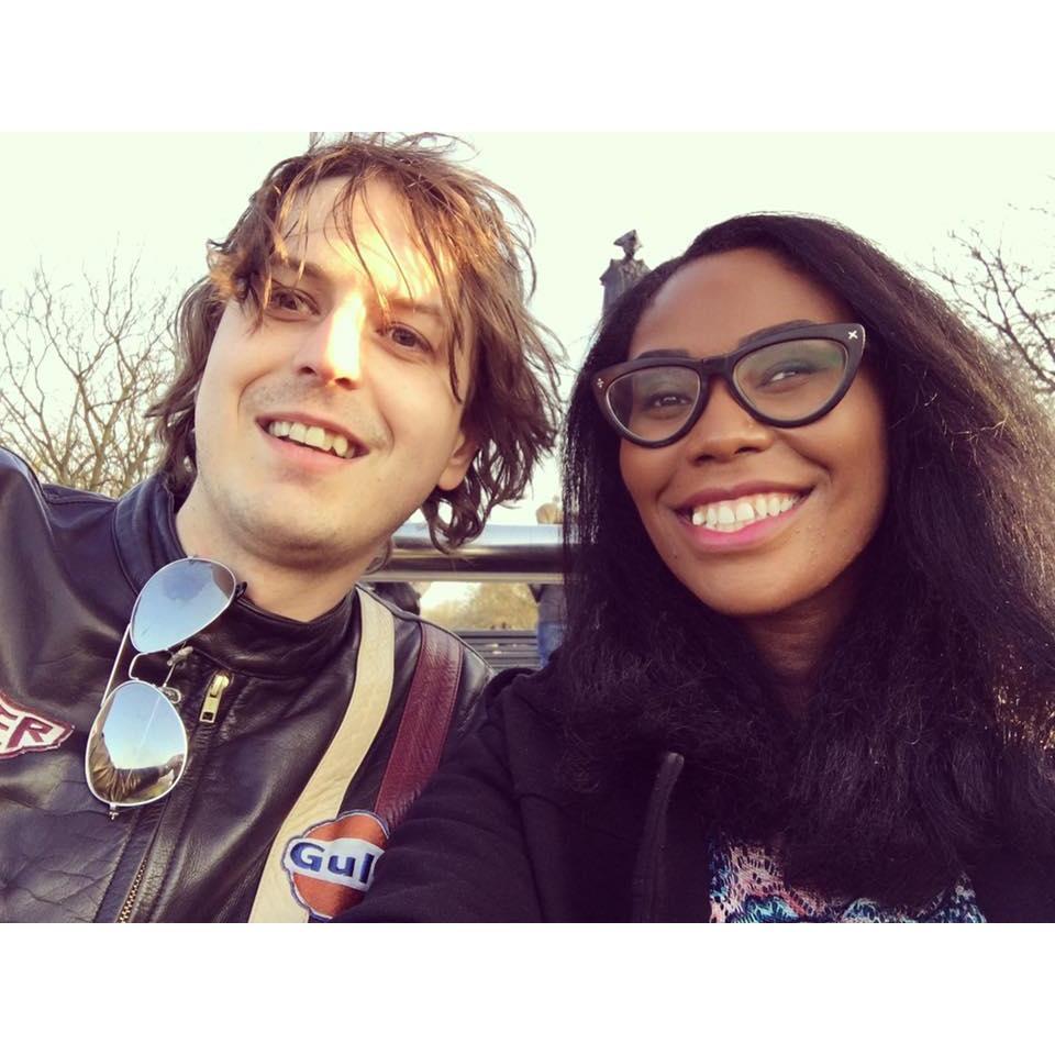 Our first picture together. Greenwich, UK March 2016