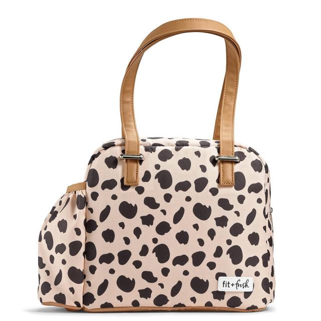 Fit & Fresh Laketown Lunch Bag - Tan Cheetah